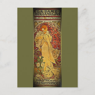 Carte Postale La Dame des Camillias
