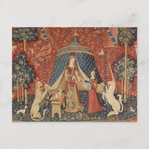 Carte Postale La Dame Et La Licorne