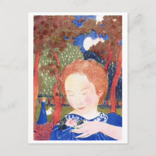 Carte Postale La dame qui touche le Corse, Maurice Denis
