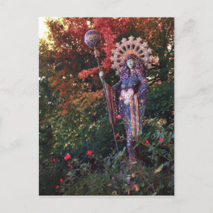 Carte Postale la déesse aza in eureka springs