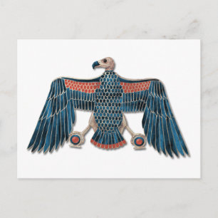 Carte Postale La déesse égyptienne Nekhbet Pectorale