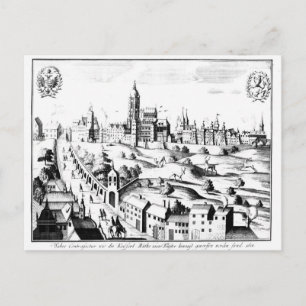 Carte Postale La Défense de Prague, le 3 août 1618