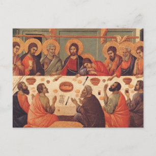 Carte Postale La Dernière Cène De Duccio Di Buoninsegna