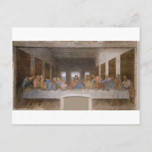 Carte Postale La Dernière Cène de Léonard de Vinci