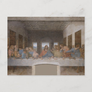 Carte Postale La Dernière Cène de Léonard de Vinci