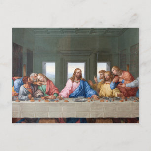 Carte Postale La Dernière Cène de Léonard de Vinci