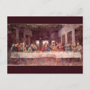 Carte Postale La Dernière soupe de Léonard de Vinci