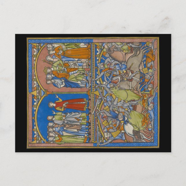 Carte Postale La dot de Michal, une bataille sanglante (Devant)