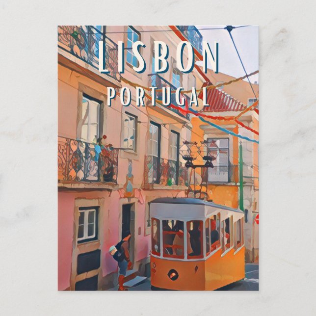 Carte Postale La douceur de Lisbonne (Devant)