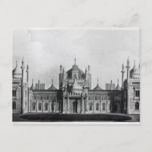 Carte Postale La façade ouest du pavillon de Brighton