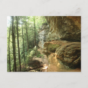 Carte Postale La falaise de Hocking Hill