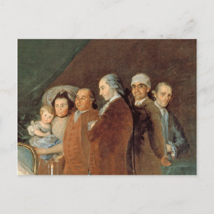 Carte Postale La famille de l'infante Don Luis de Borbon