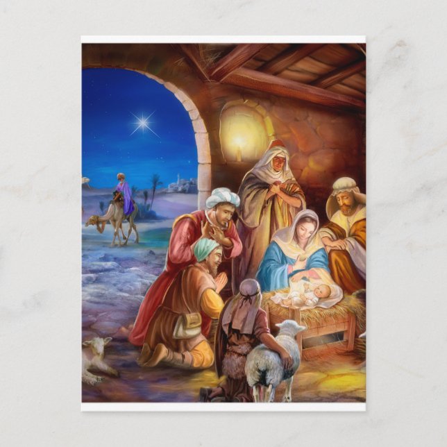 Carte Postale La famille sainte (Devant)