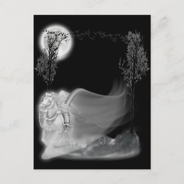 Carte Postale La Faucheuse Grim Repart (Devant)