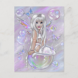 Carte postale "La Fée Blanche"