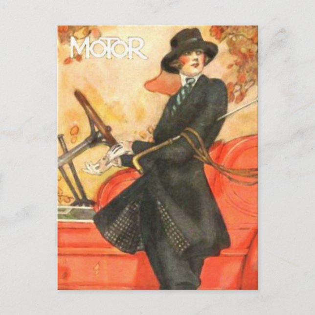 Carte Postale La femme au foyer d'aujourd'hui (Devant)