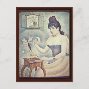Carte Postale La Femme Au Puffet En Poudre