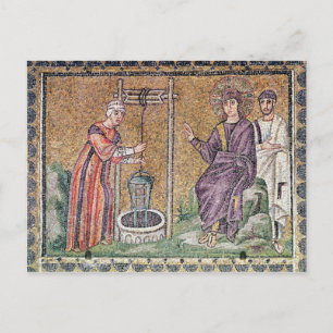 Carte Postale La femme de Samarie au puits