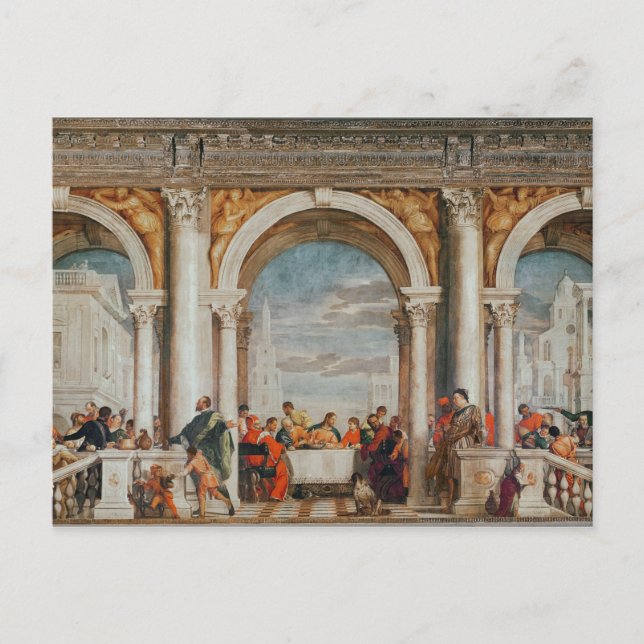 Carte Postale La fête à la maison de Levi (Devant)