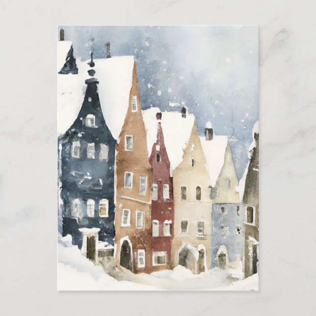 Carte Postale La Fête de Noël (Devant)