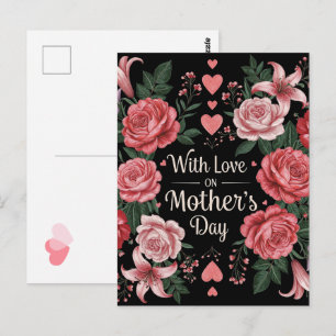 Carte Postale La fête des mères amour