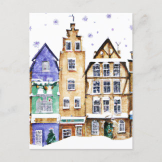 Carte Postale La Fête des snow