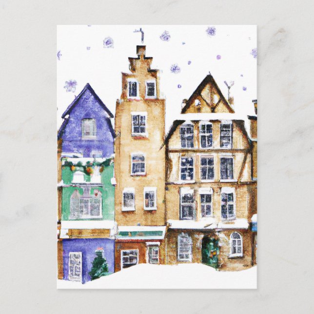 Carte Postale La Fête des snow (Devant)