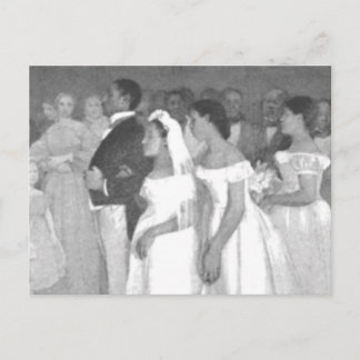 Carte Postale La fête du mariage
