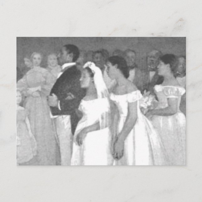 Carte Postale La fête du mariage (Devant)