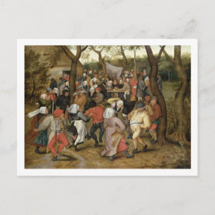 Carte Postale La fête Mariage