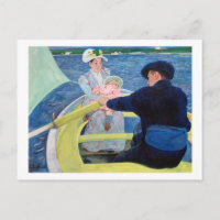 La fête nautique, Mary Cassatt