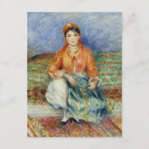 Carte Postale La fille algérienne par Pierre-Auguste Renoir