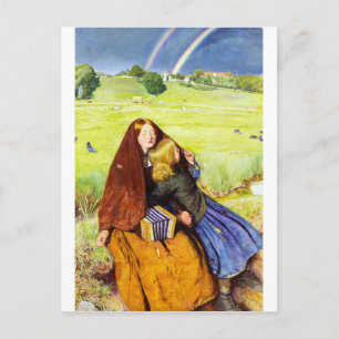 Carte Postale La Fille aveugle de John Everett Millais