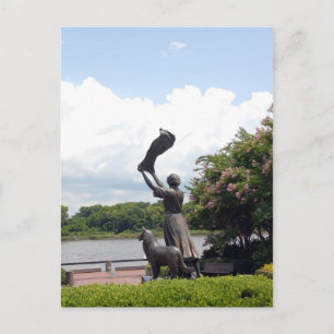 Carte Postale La Fille De Savannah Géorgie