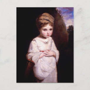Carte Postale La Fille des fraises
