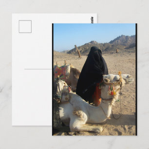 Carte Postale La Fille du désert
