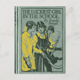 Carte Postale La fille la plus chanceuse à l'école
