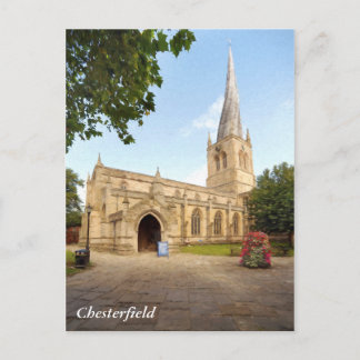 Carte Postale La flèche tordue de Chesterfield