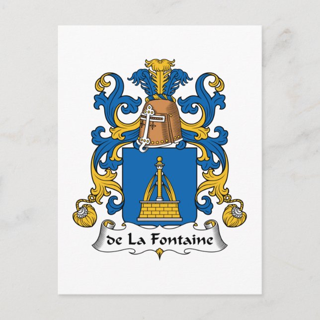 Carte Postale La Fontaine (Devant)