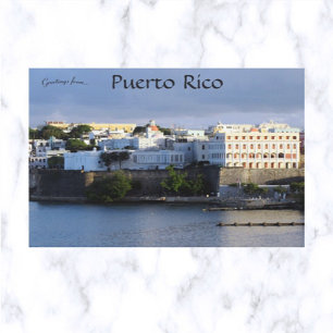Carte Postale La Fortaleza San Juan Porto Rico