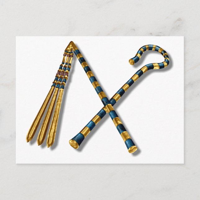 Carte Postale La fuite et le Crook de Tutankhamun (Devant)