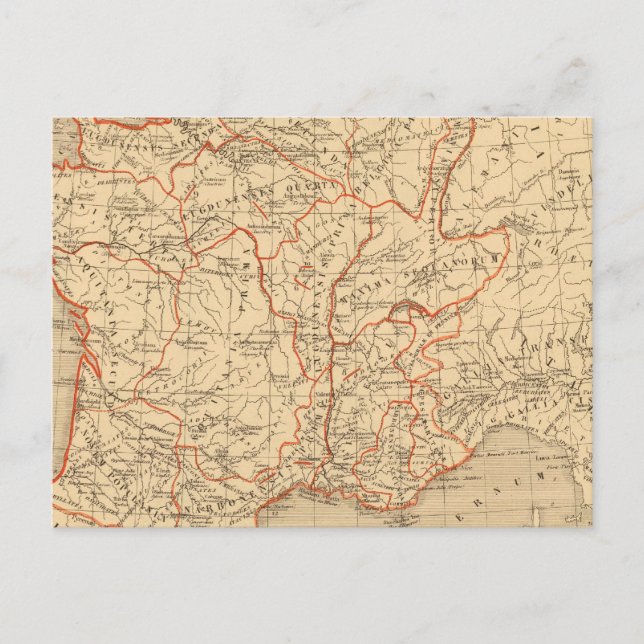 Carte Postale La Gaule Romaine (Devant)