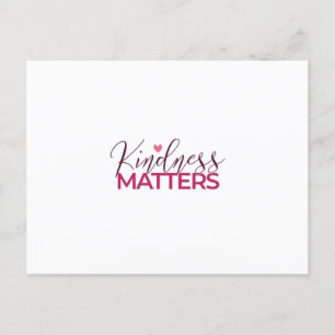 Carte Postale La gentillesse compte