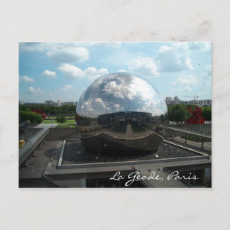 Carte Postale La Gèode, Paris