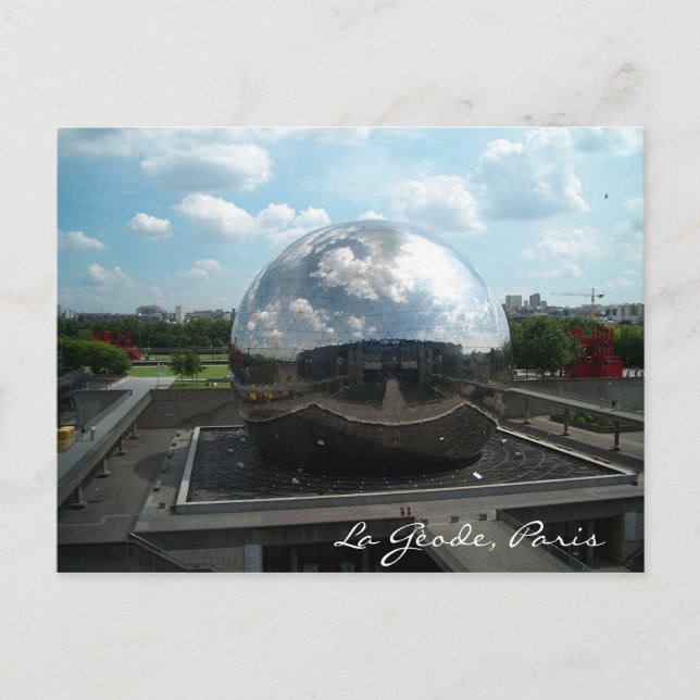 Carte Postale La Gèode, Paris (Devant)
