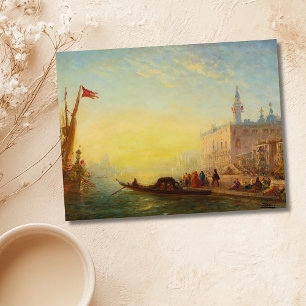 Carte Postale La Gondole, Quai Des Esclaves - Félix Ziem