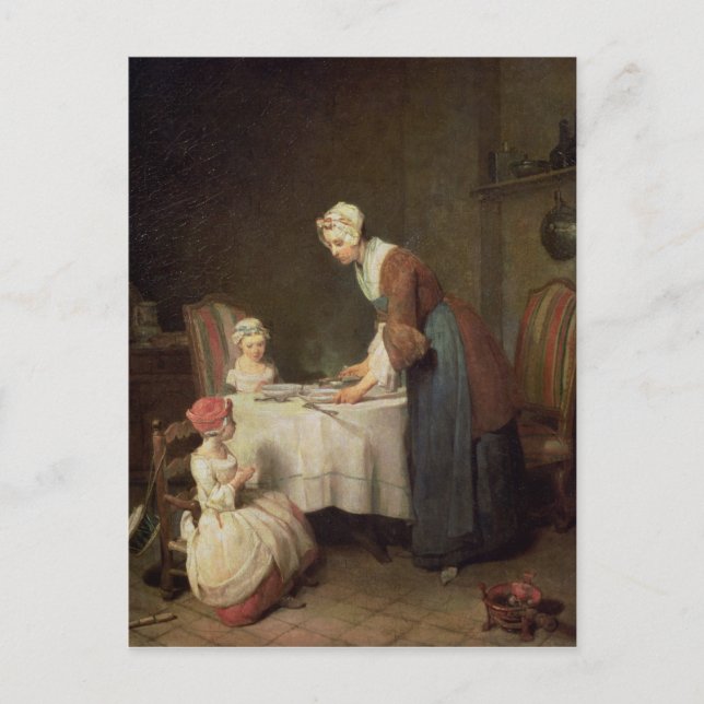 Carte Postale La grâce, 1740 (Devant)