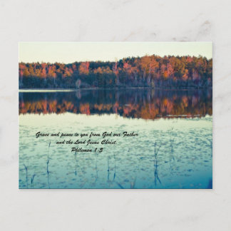 Carte Postale La grâce et la paix pour vous de Dieu notre Père e