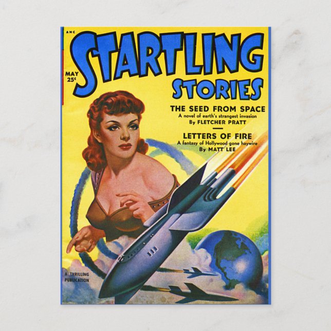 Carte Postale La Graine De L'Espace ! (Devant)