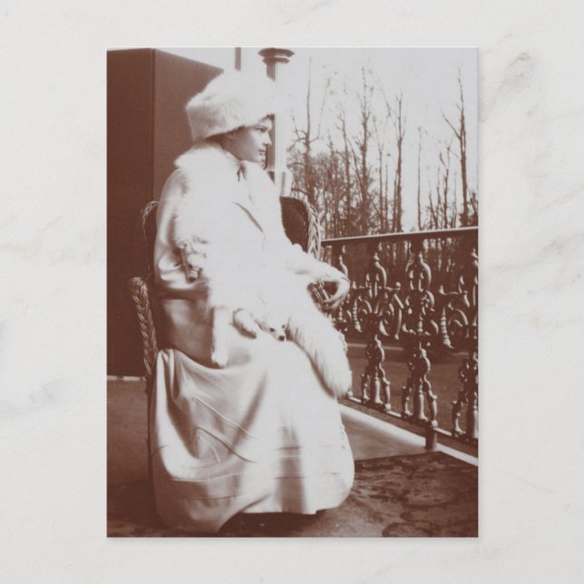 Carte Postale La Grande-Duchesse Tatiana de Russie - Romanov (Devant)